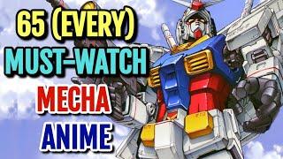 65 (Every) Must-Watch Mecha Anime - Explored - The  Ultimate Mecha Marathon List!