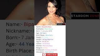 Bipasha Basu Biography  #shorts #viral #youtubeshorts #shortsvideo #bollywood #ytshorts #trending