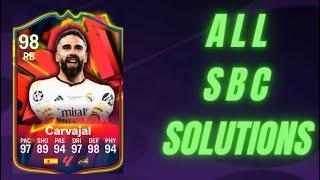 DANI CARVAJAL 98 ALL SBC SOLUTION | MADFUT 24