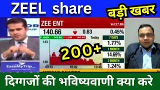 ZEEL share latest news today, ZEEL share news today, Target Price Tomorrow, buy or sell ?