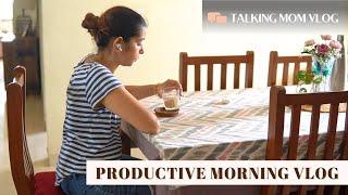 Productive Morning Vlog | Cooking and Organizing Vlog | Cooking Healthy Meals | Idiyappan & Curry