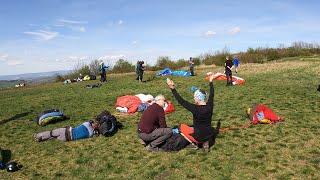 Rewarded after a whole day of waiting - Paragliding - Iota DLS at Oblík 6.4.2024