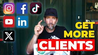 PERSONAL or BUSINESS Social Media Accounts... What Should You Do to get MORE CLIENTS?