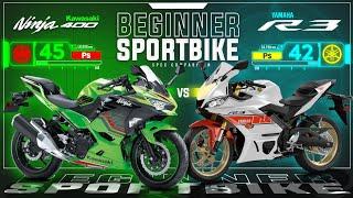 2023 Kawasaki Ninja 400 vs Yamaha R3 ┃ $5.000 Beginner Sportbike Comparison