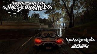 Need For Speed 2005 Remastered in 2024 | Lamborghini Aventador SVJ Gameplay with Realistic Graphics