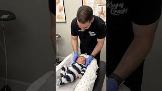 *NEWBORN BABY’S NECK IS STUCK* Part 1:  Lucas’ first ever chiropractic adjustment 