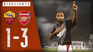 A Thierry Henry masterclass | Roma 1-3 Arsenal | Arsenal Classics | Nov 27, 2002