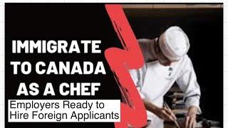 Job Opportunities in Canada | How much the Cook Salary | lean buhay canada