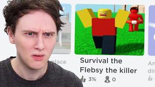 They made a Roblox HATER game about me