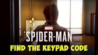 Where To Find The Keypad Code | SPIDER-MAN PS4 | #RetroGAMEz