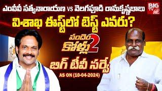 BIG TV Survey On Visakhapatnam East constituency | MVV Satyanarayana Vs Velagapudi Ramakrishna Babu