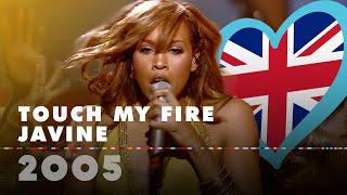 TOUCH MY FIRE - JAVINE (United Kingdom 2005 – Eurovision Song Contest HD)