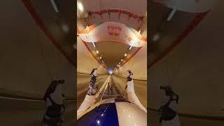 Flying Through a Tunnel  Patrick Vonkaenel #Shorts #Paragliding