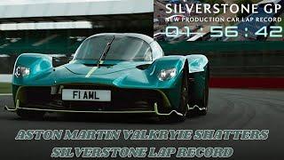 New Aston Martin Valkyrie Shatters Silverstone Lap Record (01:56:42)