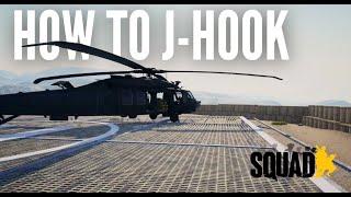 Squad - How To J-Hook A Helicopter | Mouse & Keyboard | Best Helicopter Landings