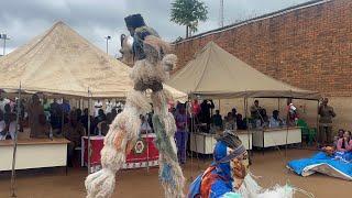 Blantyre prison Inmates Showcasing African Nyau, Gule wamkulu Dance on Prison HealthDay #africa 2024