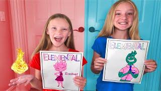 Hot vs Cold!!! Elemental 3 Marker Challenge Madison vs Trinity!!