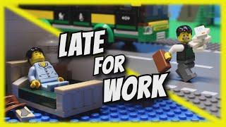 Late For Work - (Lego Stop Motion)