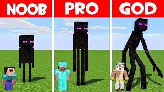 ENDERMAN EVOLUTION in MINECRAFT! Minecraft - NOOB vs PRO vs GOD