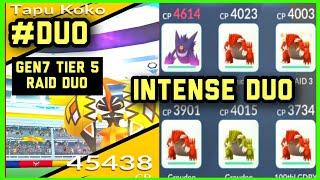 Duo Tapu KoKo Raid Gen7 Legendary raid boss duo in Pokémon Go