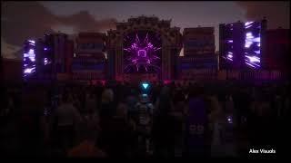 Alesso, Martin Garrix - Calling & Scared to be lonely (Tomorrowland 2023) Unreal Engine 5