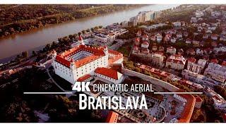 BRATISLAVA  Drone 4K | SLOVAKIA Slovenska Republika