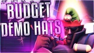 TF2 - Top 5 Budget Unusual Hats #4 - Best BUDGET Demoman Hats!