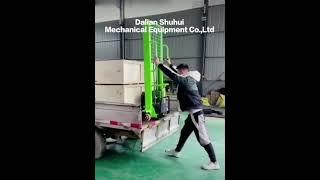 China manufacturer custom hand forklift manual pallet stacker