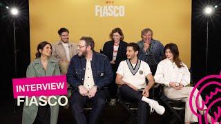 Pierre Niney, François Civil,...racontent Fiasco la série qui a fait hurler de rire la Croisette