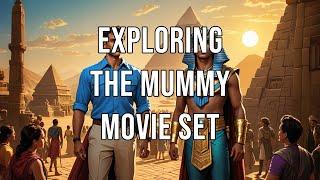 Exploring the Mummy Movie Set