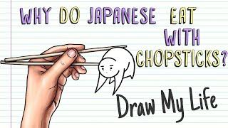 WHY DO JAPANESE EAT WITH CHOPSTICKS?  | Draw My Life