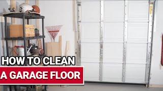 How To Clean A Garage Floor - Ace Hardware