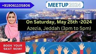 Just Watch - Jeddah Meetup 2024! / On Saturday ,25th May 2024 at Jeddah/ Book your Seat!