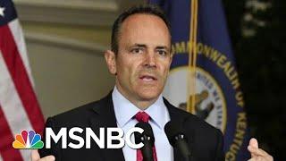 FBI looking Into Pardons By Ex-Kentucky Gov. Matt Bevin: Report | All In | MSNBC