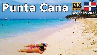 Punta Cana 4K - Dominican Republic - 45 Minute Beach Walk 