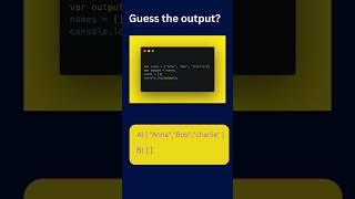 What Happens When You Use an Empty Array in JavaScript? #Javascript  #Javascript quiz  #js #shorts