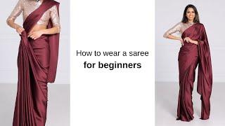 How to Wear Saree for Beginners | Different Styles of Saree Draping | How to Drape Saree | Tia Bhuva