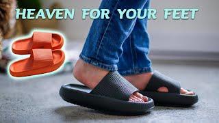 A Step Into Foot Heaven - Pillow Slides