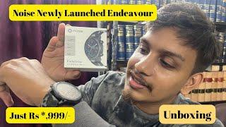 Noise Newly Launched Endeavour Sturdy Design 1.46" AMOLED Display Smart Watch Unboxing