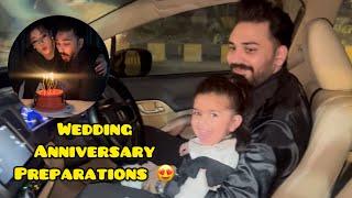 wedding anniversary preparations | dr madiha | Mj Ahsan