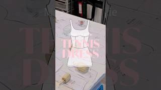 DIY tennis dress | Full sewing tutorial in our channel | Billie sewing pattern