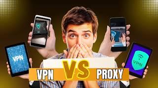 WHAT IS THE DIFFERENCE BETWEEN VPN AND PROXY | VPN VS PROXY