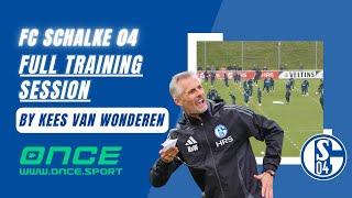 FC Schalke 04 Full Training Session | Kees van Wonderen