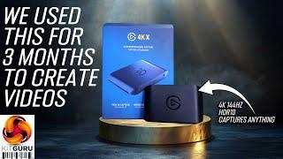 Elgato 4K X Capture Card - 3 month long term review