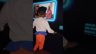 Minecraft movie with jr dance off