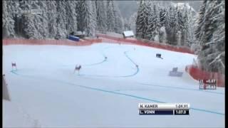 Lindsey Vonn Garmisch Downhill run (50th win) Инструктор в Mayrhofen Ischgl