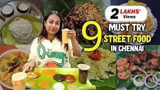 Must Try Street Food in Chennai | Idiyappam,Podi idli,murukku sandwich & more | Episode-9