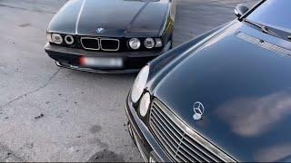 BMW E34 vs MERCEDES W211 , АГАЛИ ПРОТИВ НУРС