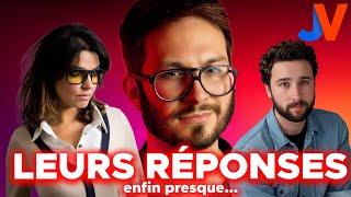 Julien Chièze, E.M.B, Carole Quintaine / LEURS RÉPONSES (enfin presque...)