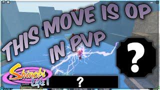 THIS MOVE IS OP IN PVP | Shinobi Life 2